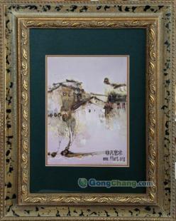 廠家直供油畫國畫工藝品壁畫墻藝浮雕手繪_禮品、工藝品、飾品_世界工廠網中國產品信息庫