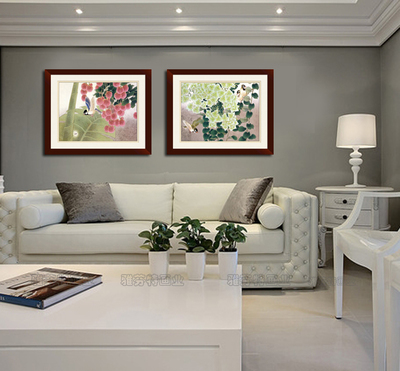 【雅芬特有框畫中國(guó)風(fēng)中式工筆花鳥(niǎo)國(guó)畫客廳書房走廊裝飾畫壁畫掛畫】?jī)r(jià)格,廠家,圖片,工藝畫,惠州市雅芬特裝飾品-